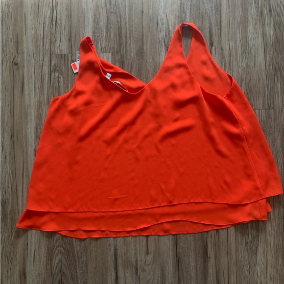 Reitmans XXL poppy orange / red lightweight blouse NWT - Picture 5 of 5